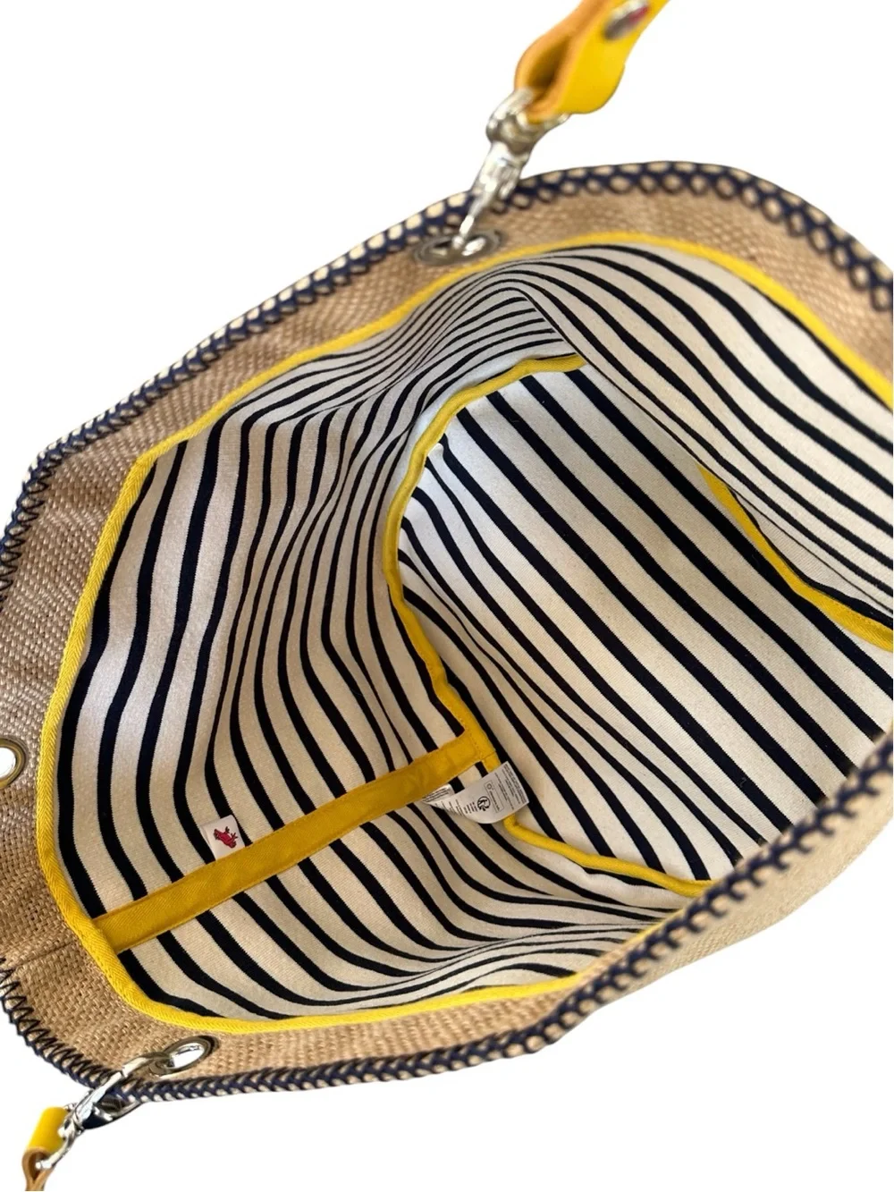 Saint James • “Amaryllis” Jute Tote Bag